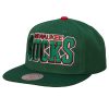 MITCHELL & NESS NBA MILWAUKEE BUCKS 13 DRAFT SNAPBACK HWC GREEN