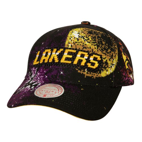 MITCHELL & NESS LOS ANGELES LAKERS NBA GAME VERSE PRO SNAPBACK HWC BLACK ONE