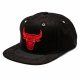 MITCHELL & NESS CHICAGO BULLS NBA DAY 4 SNAPBACK BLACK/RED ONE