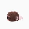 MITCHELL & NESS CHICAGO BULLS NBA NEOPOLITAN SNAPBACK BROWN ONE