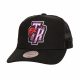 Mitchell & Ness NBA Monogram Trucker Hwc Toronto Raptors Black ONE