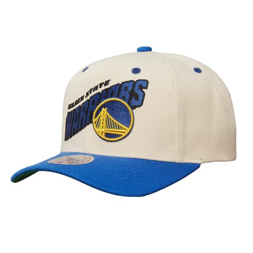 Mitchell & Ness NBA Retro Type Pro Snapback Golden State Warriors Off White ONE