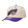 Mitchell & Ness NBA Retro Type Pro Snapback Los Angeles Lakers Off White