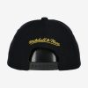 MITCHELL & NESS LOS ANGELES LAKERS Mens 6 Panel High Crown Structured Snapback Black