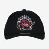 MITCHELL & NESS TORONTO RAPTORS Mens 6 Panel High Crown Structured Snapback Black