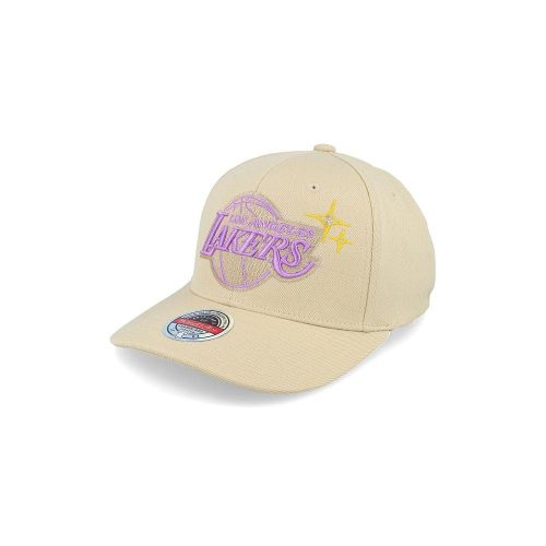 MITCHELL & NESS NBA LOS ANGELES LAKERS MERCH LOGO CLASSIC RED CREAM