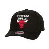 MITCHELL & NESS NBA CHICAGO BULLS TEAM LOGO HC CR SNAPBACK BLACK