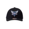 MITCHELL & NESS NBA CHARLOTTE HORNETS TEAM LOGO HC CR SNAPBACK BLACK