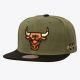 Mitchell & Ness NBA Core Iv Snapback - Chicago Bulls Olive-Black ONE