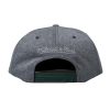 Mitchell & Ness FLEECE CLEAR LOGO SNAPBACK HWC BOSTON CELTICS GREY/GREEN