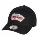 Mitchell & Ness NBA Team Logo Low Pro San Antonio Spurs BLACK