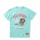 MITCHELL & NESS SAN ANTONIO SPURS PASTEL RINGS TEE TEAL