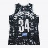 Mitchell & Ness NBA Dark Jersey All-Star 2015 Giannis Anteokounmpo Black-White M