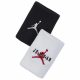 JORDAN JUMPMAN TERRY WRIST BANDS 2 PK BLACK/WHITE/GYM RED ONE