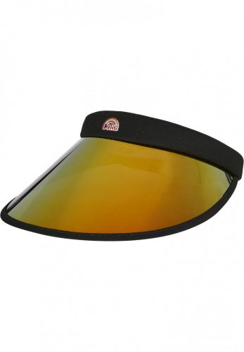 MERCHCODE COCA COLA PRIDE VISOR CAP BLACK/ORANGE