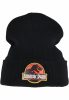 MERCHCODE JURASSIC PARK LOGO BEANIE BLACK