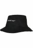 MISTER TEE LETTERED BUCKET HAT BLACK