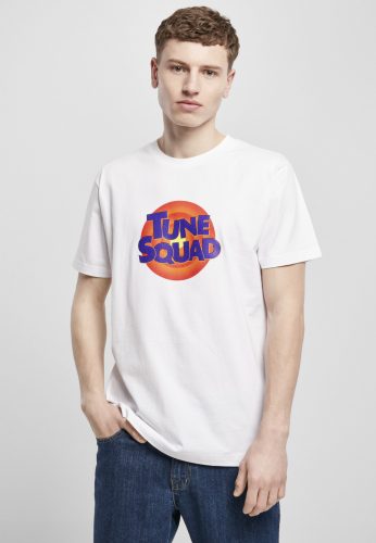 MISTER TEE SPACE JAM TUNE SQUAD LOGO TEE WHITE