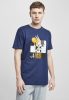 MISTER TEE SPACE JAM BUGS BUNNY BASKETBALL TEE LIGHT NAVY