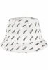 MISTER TEE NASA ALLOVER BUCKET HAT WHITE