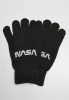 MISTER TEE NASA KNIT GLOVE BLACK