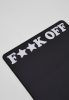 MISTER TEE FUCK OFF DESK PAD BLACK/WHITE