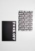 MISTER TEE FUCK OFF EXERCISE BOOK 2-PACK BLACK/WHITE