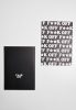 MISTER TEE FUCK OFF EXERCISE BOOK 2-PACK BLACK/WHITE