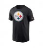 Nike SS Essential Cotton T-Shirt - NFL Pittsburgh Steelers Black XXL