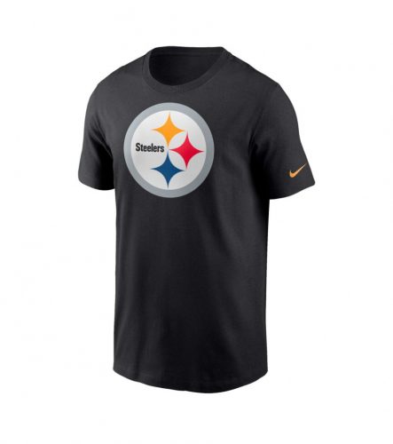 Nike SS Essential Cotton T-Shirt - NFL Pittsburgh Steelers Black XL