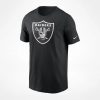 Nike SS Essential Cotton T-Shirt - NFL Las Vegas Raiders Black XXL