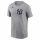 NIKE MLB COOPERSTOWN WORDMARK COTTON TEE NEW YORK YANKEES DARK GREY HEATHER XL