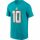 Nike Name and Number T-Shirt - NFL Miami Dolphins Turbo Green XL