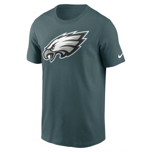 Nike SS Essential Cotton T-Shirt - NFL Philadelphia Eagles Sport Teal L