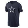 Nike SS Essential Cotton T-Shirt - NFL Dallas Cowboys College Navy