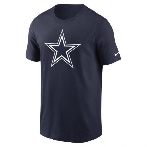 Nike SS Essential Cotton T-Shirt - NFL Dallas Cowboys College Navy