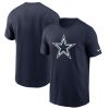 Nike SS Essential Cotton T-Shirt - NFL Dallas Cowboys College Navy