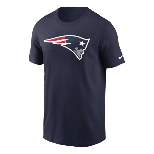 Nike SS Essential Cotton T-Shirt - NFL New England Patriots College Navy XXL