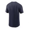 Nike SS Essential Cotton T-Shirt - NFL New England Patriots College Navy XL