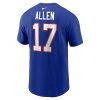 Nike Name and Number T-Shirt - NFL Buffalo Bills Old Royal M