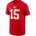 Nike Name and Number T-Shirt - NFL Kansas City Chiefs University Red L