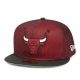 New Era Mesh Crown Cap Chicago Bulls RED/BLACK