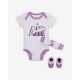 JORDAN BODYSUIT-HAT-BOOTY SET BARELY GRAPE