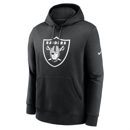 Nike Club Fleece Pullover Hoodie - NFL Las Vegas Raiders Black XL