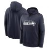 Nike Club Fleece Pullover Hoodie - NFL Seattle Seahawks College Navy XL