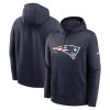 Nike Club Fleece Pullover Hoodie - NFL New England Patriots College Navy XXL