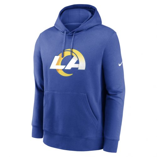 Nike Club Fleece Pullover Hoodie - NFL Los Angeles Rams Game Royal XL