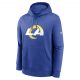 Nike Club Fleece Pullover Hoodie - NFL Los Angeles Rams Game Royal 3XL