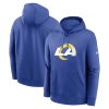 Nike Club Fleece Pullover Hoodie - NFL Los Angeles Rams Game Royal XL