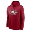 Nike Club Fleece Pullover Hoodie - NFL San Francisco 49ers Gym Red M